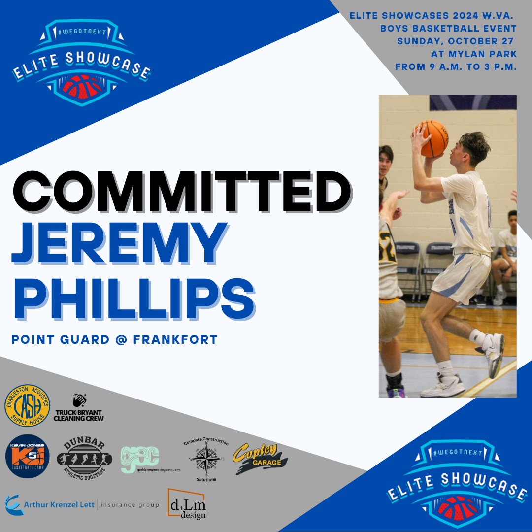 Elite Showcases (@elite_showcases) on Twitter photo We have more commitments to share with you all! Here are the latest players to commit to this Sunday's showcase at Mylan Park in Morgantown! #wvprepbb
<a href="/cchssports/">CCHS Athletics</a> <a href="/HunterMoles/">Coach</a> <a href="/jphillips_33/">Jeremy Phillips</a> <a href="/jojogreene08/">Josiah “jojo” Greene</a> <a href="/PaytonBailes/">Payton Bailes</a> We have more commitments to share with you all! Here are the latest players to commit to this Sunday's showcase at Mylan Park in Morgantown! #wvprepbb
<a href="/cchssports/">CCHS Athletics</a> <a href="/HunterMoles/">Coach</a> <a href="/jphillips_33/">Jeremy Phillips</a> <a href="/jojogreene08/">Josiah “jojo” Greene</a> <a href="/PaytonBailes/">Payton Bailes</a>