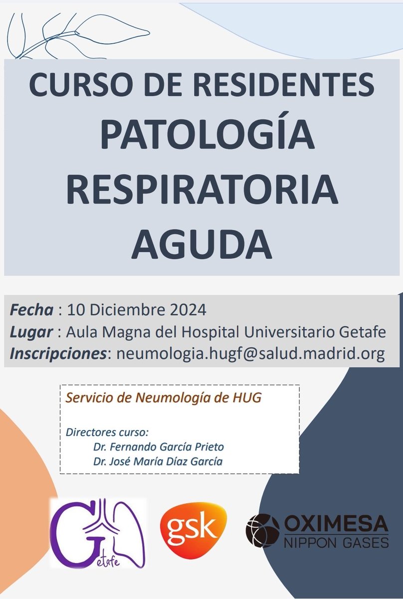 Neumología Hospital Universitario de Getafe tweet media