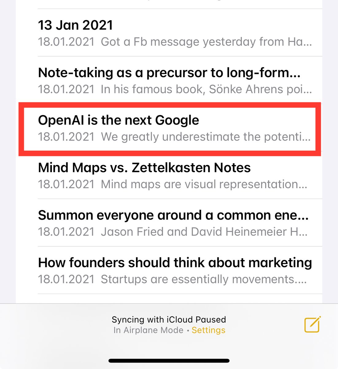 Had some time to kill on a long flight, so I dug into my notes. Found this old draft from early 2021. Just saw <a href="/altcap/">Brad Gerstner</a>'s chart showing OpenAI’s revenue way ahead of Google and Meta. In hindsight, I should’ve titled that note: Google might just be the opening act for OpenAI.