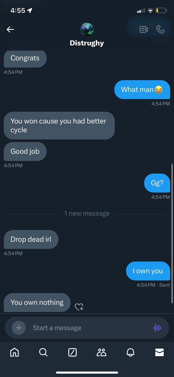 mihmster's tweet photo. Wishing someone dead because you lost in a mobile game is diabolical😭 https://t.co/cHsdIkaDKl