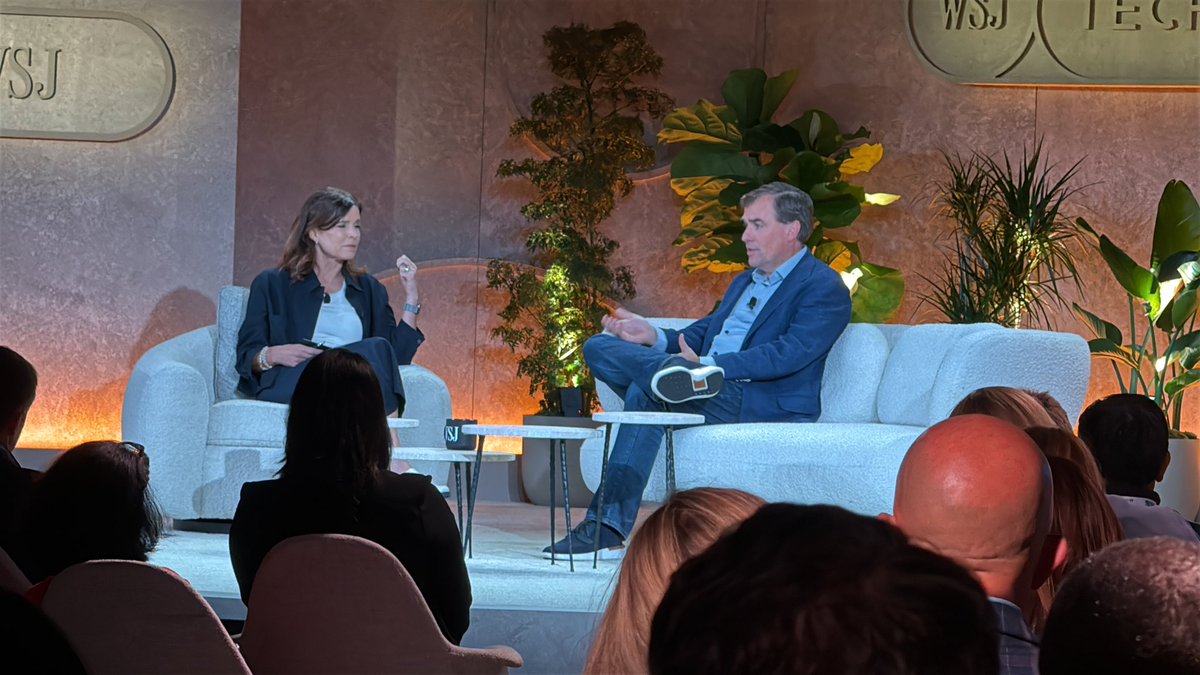 tcrawford's tweet image. Whoa!

@awscloud CEO: One AI model could require 1-5GW of power. 

Now you know why the interest in nuclear. 

#CIO #WSJCIO #WSJTechLive #Cloud #AI