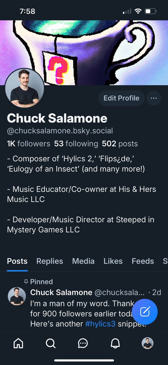 chuck_salamone's tweet image. Things are going great over at the other place! Much better over there. Feel free to follow me, I’m much more active around those parts!