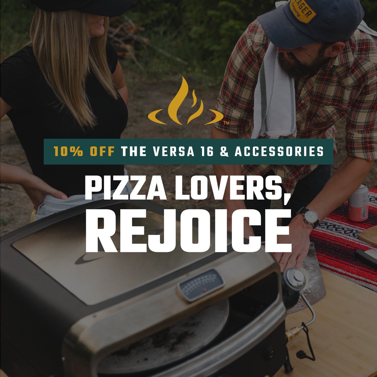 HALO_PG's tweet photo. 10 more days of Pizza Month!  Shop now for 10% off the Versa 16 Pizza Oven and all pizza accessories!  (link in bio) https://t.co/f9z17Ns88V