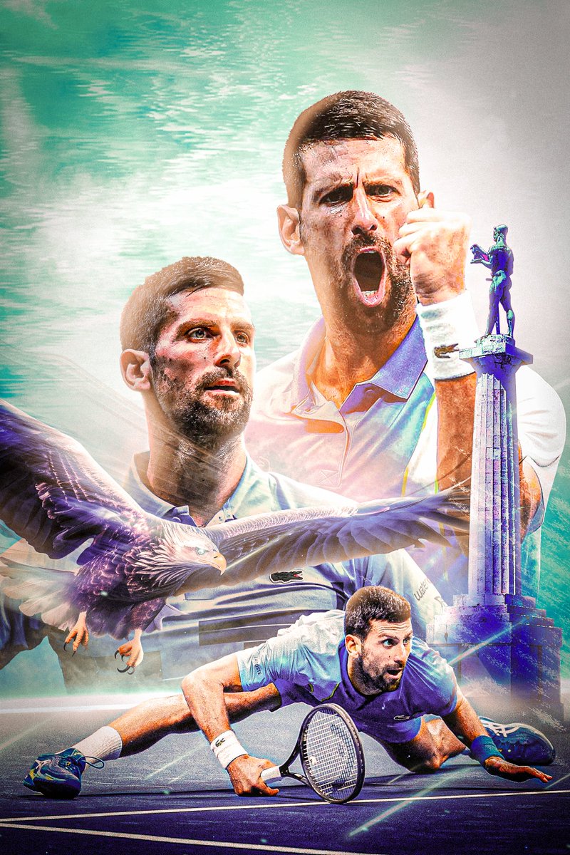 Novak Djokovic Poster Design 🇷🇸
<a href="/DjokerNole/">Novak Djokovic</a> 

Support is appreciated!🎾