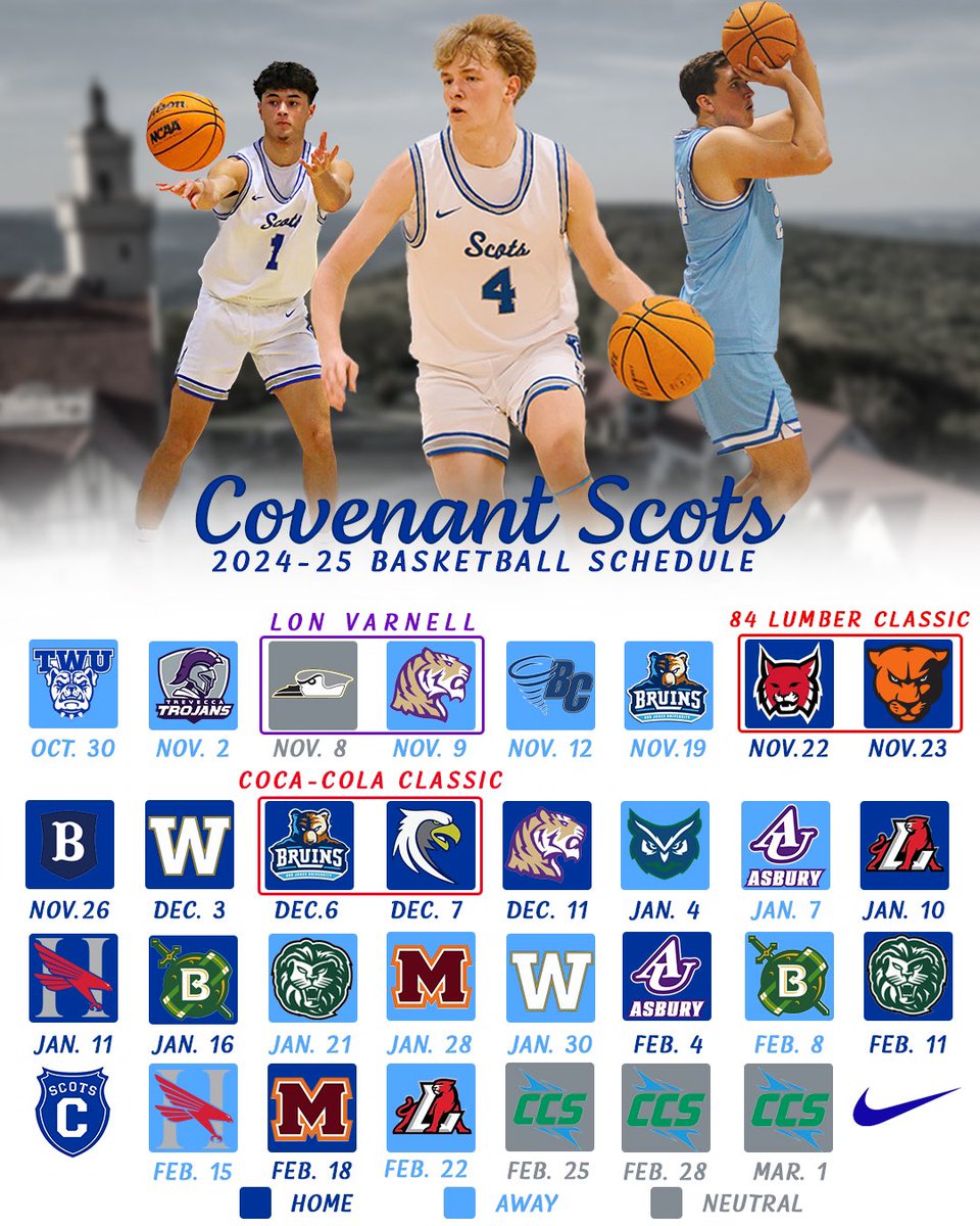 Covenant College Men's Basketball tweet media