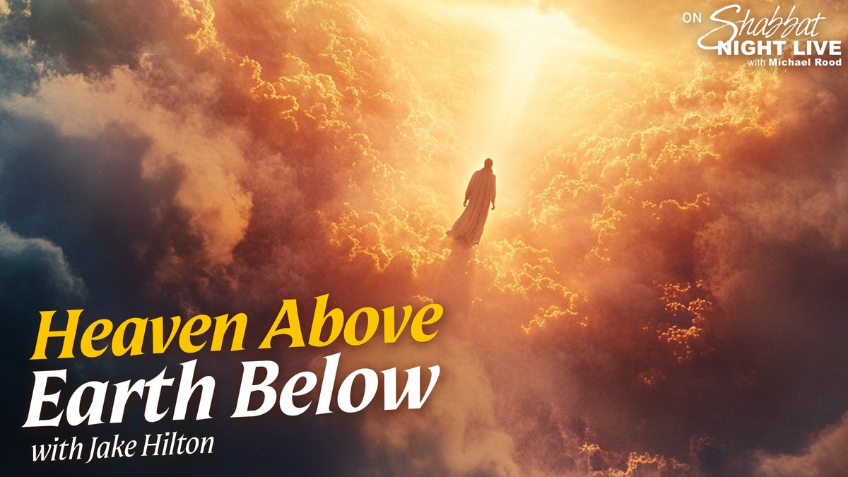 michaelrood's tweet photo. Heaven Above, Earth Below | Shabbat Night Live
https://t.co/5XGPaHjkLu Watch the full episode on Friday at 8:00pm eastern on https://t.co/SnQwfJEqwY and https://t.co/53ELGQJP3l
 
Common church songs and movies would have us believe that when Yeshua returns, those who do not believe in Him are instantly condemned, but that’s not what Scripture teaches. Jake Hilton reveals a second chance for the lost at Yeshua’s return, a prophecy embedded in the destruction of Jericho.