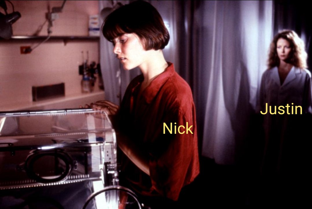 PodMicroscope's tweet photo. "They're hungry and they're here, alright!" It's #theguardian day on #moviemicroscope. Join Nick &amp; Justin as they rant about a #rudedruid and other things that pop-up in this early 90s weirdity. #jennyseagrove #dwierbrown #careyLOL #tuffs #housewood #wolfacting #loverboy #babyPOV https://t.co/aspys1JFAH