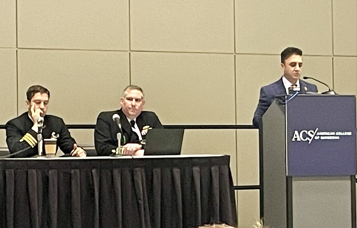 Excelsior Surgical Society (@excelsiorsurg) on Twitter photo Considerations for military-civilian partnerships <a href="/OmarRokayakDO/">Omar Rokayak, DO, FACS</a> for the military scientific forum #ACSCC24 #ACSCC2024 Considerations for military-civilian partnerships <a href="/OmarRokayakDO/">Omar Rokayak, DO, FACS</a> for the military scientific forum #ACSCC24 #ACSCC2024