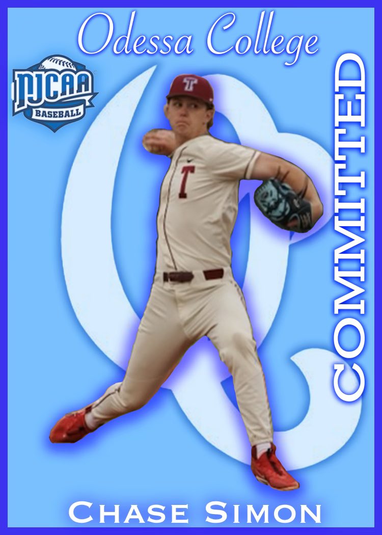 Chase Simon (@chasesimon2025) on Twitter photo I am excited and extremely blessed to announce I will be furthering my athletic and academic career at Odessa College. I would like to thank God, my family, and my coaches who have helped me get this far. <a href="/jsatch6_jknox/">FAIR OR FOUL ⚾️</a> <a href="/thejohntrejo/">John Roland Trejo</a> <a href="/OTHSFalconBase/">Tompkins Baseball ⚾️</a> <a href="/DWoo22/">David Wood</a> <a href="/GHellstrom31/">Gunner Hellstrom</a> I am excited and extremely blessed to announce I will be furthering my athletic and academic career at Odessa College. I would like to thank God, my family, and my coaches who have helped me get this far. <a href="/jsatch6_jknox/">FAIR OR FOUL ⚾️</a> <a href="/thejohntrejo/">John Roland Trejo</a> <a href="/OTHSFalconBase/">Tompkins Baseball ⚾️</a> <a href="/DWoo22/">David Wood</a> <a href="/GHellstrom31/">Gunner Hellstrom</a>