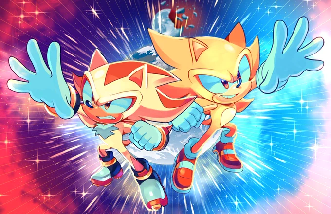 HEY CHAT  I'll be playing Sonic x Shadow Generations tomorrow at our usual time 6pm cst so that yall have enough time to play it yourselves first and hop overHope to see you guys there tomorrow!!    6pm cst  