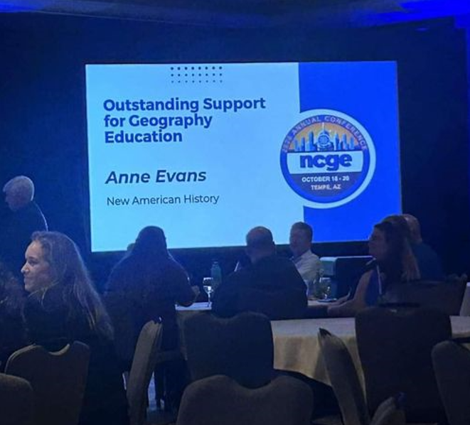 VAGeogAlliance's tweet image. Congratulations to @VAGeogAlliance members @MapM8ker &amp;amp; @johnnyfinn1 for being recognized with the @NCGE1915 award for Outstanding Support for Geography Education! 🎉 Your leadership &amp;amp; dedication to advancing geography are inspiring. 🌍 #GeographyEducation #VGA #NCGEAwards