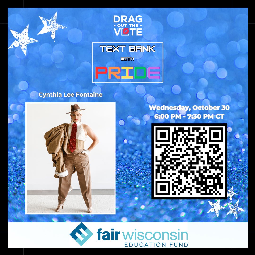 Drag Out The Vote tweet media