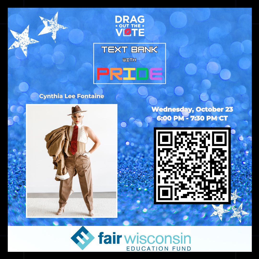 Drag Out The Vote tweet media