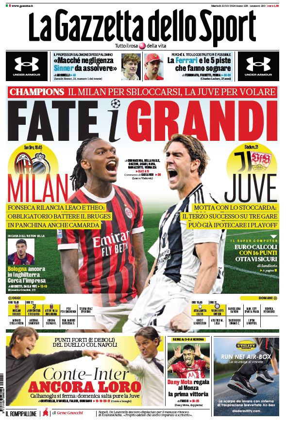 La Gazzetta dello Sport tweet media