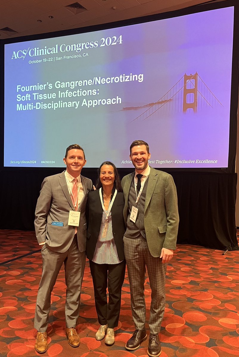 Niels V Johnsen, MD MPH (@nielsvjohnsen) on Twitter photo Fantastic time with <a href="/jc_hagedorn/">Judith C Hagedorn</a> and <a href="/_KochDoc/">George Koch</a> discussing all things NSTI/Fournierโs at the ACS Clinical Congress. <a href="/VUMCurology/">Vanderbilt Urology</a> and <a href="/uwurology/">UW Urology</a> coming in strong. Fantastic time with <a href="/jc_hagedorn/">Judith C Hagedorn</a> and <a href="/_KochDoc/">George Koch</a> discussing all things NSTI/Fournierโs at the ACS Clinical Congress. <a href="/VUMCurology/">Vanderbilt Urology</a> and <a href="/uwurology/">UW Urology</a> coming in strong.