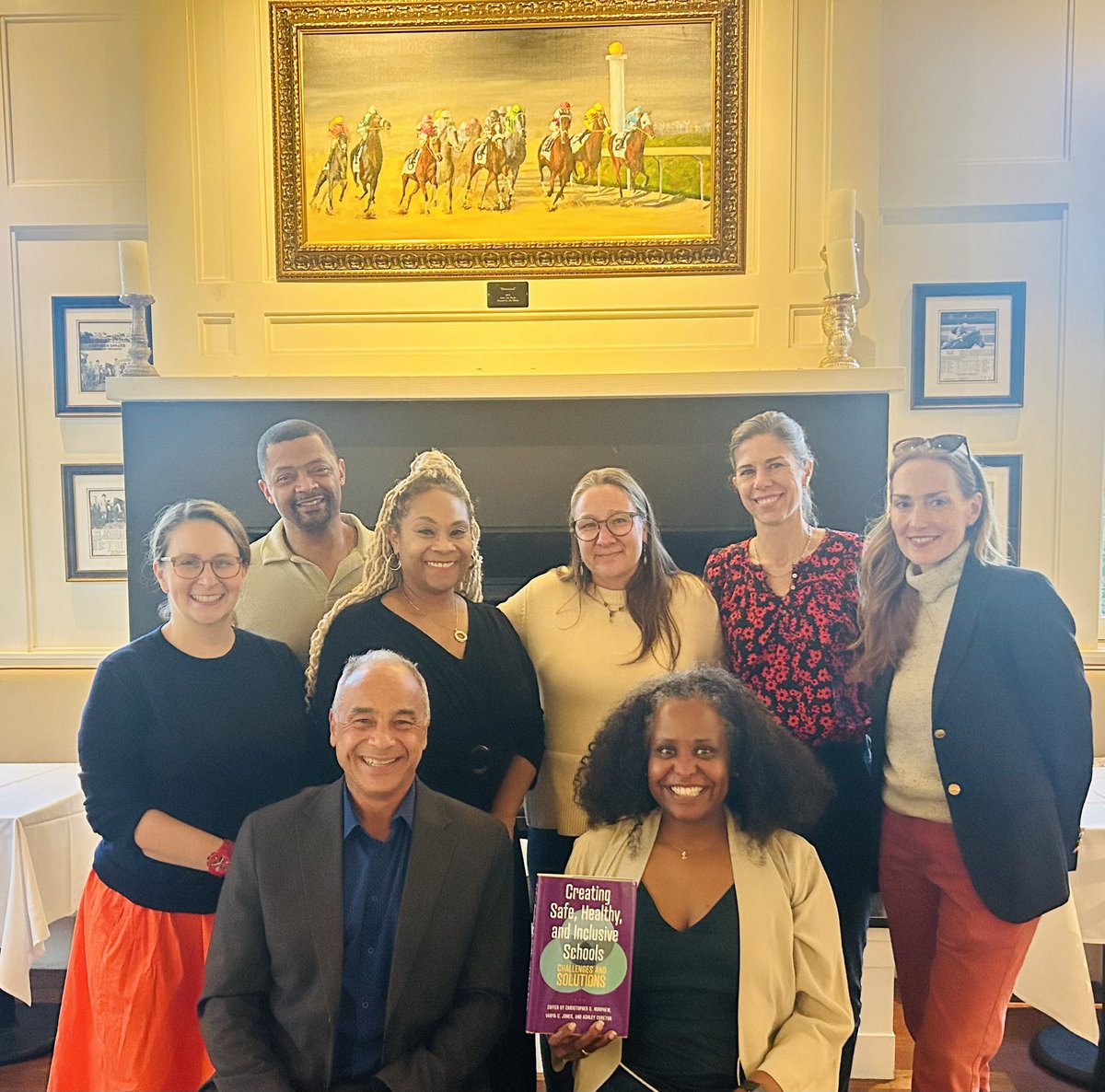ImpactGreater's tweet photo. Our new CSHS book is live! 🚀 Celebrating the launch of “Creating Safe, Healthy and Inclusive Schools” w/ some of the brilliant minds at Hopkins who were part of this groundbreaking effort. So proud to contribute to this important publication! #cshs #safeschools #safeandhealthy https://t.co/iuFWNCy8Mw