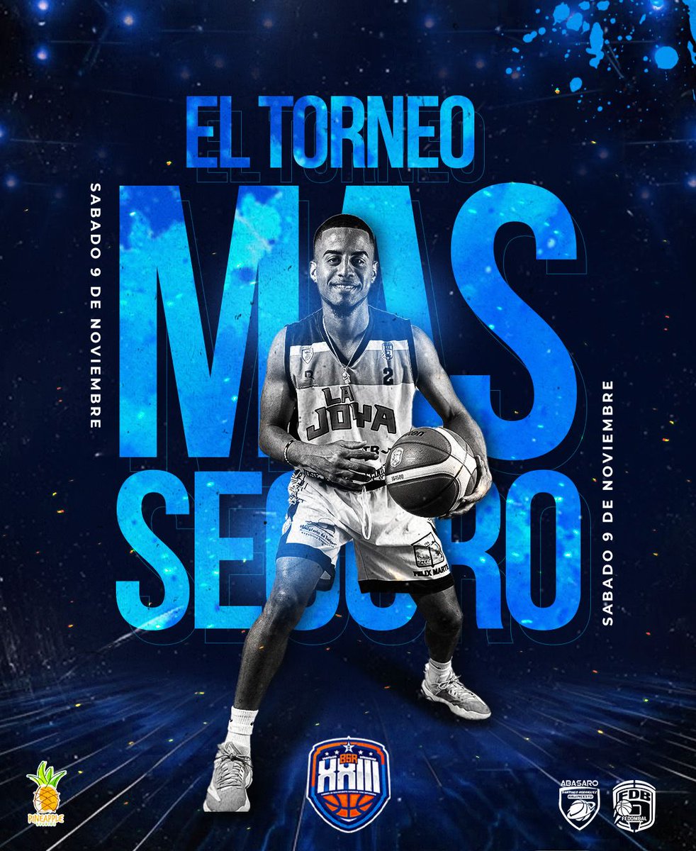 Se siente la emoción!! 📢🏀☄️
Cada día se acorta más la espera para vivir el torneo más seguro, el más competitivo y emocionante de toda la línea Noroeste. 🏀
Regresamos este próximo 09 de noviembre vuelve el torneo más seguro de toda la Línea Noroeste, ven a vivir la emoción