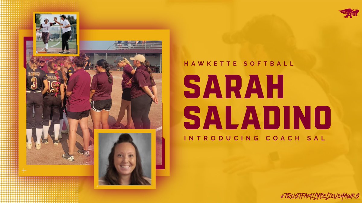 AHS is excited to introduce Coach Sal as the Head Softball Coach of the Ankeny Hawkettes! Her experiences as a college athlete, assistant &amp; head coach have prepared her to lead <a href="/AnkenySoftball/">Ankeny Hawkette Softball</a> as she is committed to our athletes and program! Welcome Coach Sal!! #TFBH