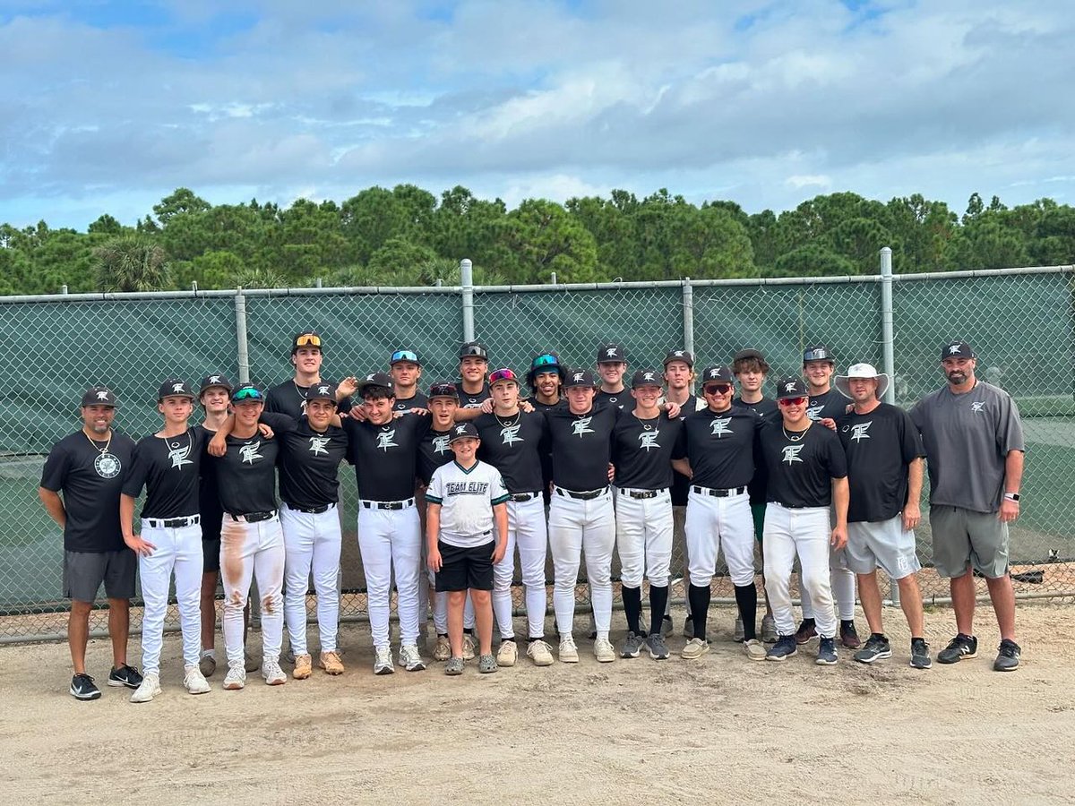 Team Elite Platinum National 2025. One last ride with the guys at the PG world championship in Jupiter Fl. Great weekend of baseball with a great team. It’s been a fun 4 years and lots of big accomplishments With this group. Thank you to each player and their families.
