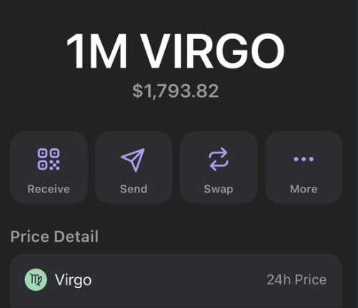 ASTROFOLIO (@astrofoliosol) on Twitter photo Generously <a href="/ky11seven/">ky117🪬</a> is doing a 1,000,000 Virgo ($1,793 soon to be $4,000?) giveaway!
Follow <a href="/astrofoliosol/">ASTROFOLIO</a> <a href="/wantonwallet/">wantonwallet🐐♑️</a> <a href="/Gwen940824/">Gwen</a> then like & retweet his original post to qualify! Generously <a href="/ky11seven/">ky117🪬</a> is doing a 1,000,000 Virgo ($1,793 soon to be $4,000?) giveaway!
Follow <a href="/astrofoliosol/">ASTROFOLIO</a> <a href="/wantonwallet/">wantonwallet🐐♑️</a> <a href="/Gwen940824/">Gwen</a> then like & retweet his original post to qualify!