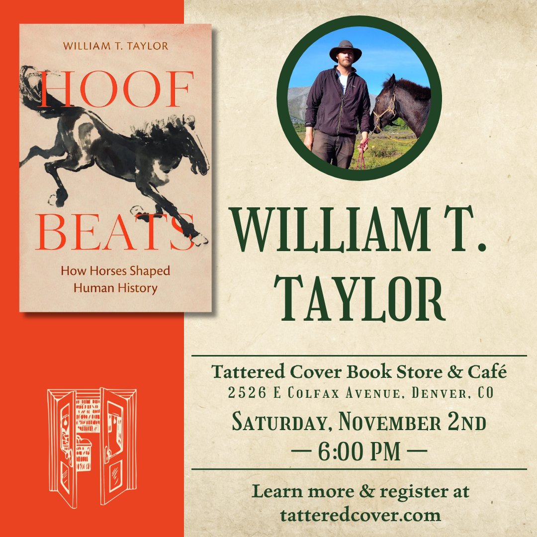William Taylor (@wtt_taylor) on Twitter photo Come check out this event <a href="/TatteredCover/">Tattered Cover Book Store</a> in just two weeks! Tickets here!
eventbrite.com/e/william-tayl… Come check out this event <a href="/TatteredCover/">Tattered Cover Book Store</a> in just two weeks! Tickets here!
eventbrite.com/e/william-tayl…