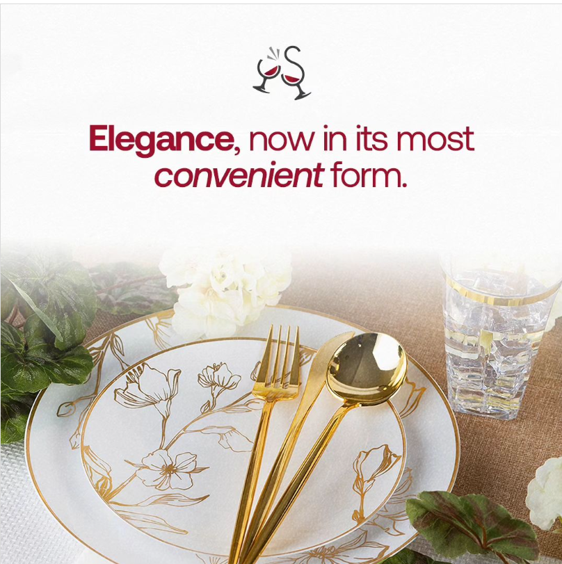 SmartyHadAParty's tweet photo. Dine in style without the hassle. Would you set your next event with this collection? ✨
#table #tableware #decor #inspiration #tablesetting #event #elegance #wedding #dinnerparty #dinnerware #ideas #smartyhadaparty https://t.co/5pyvDDzXtb