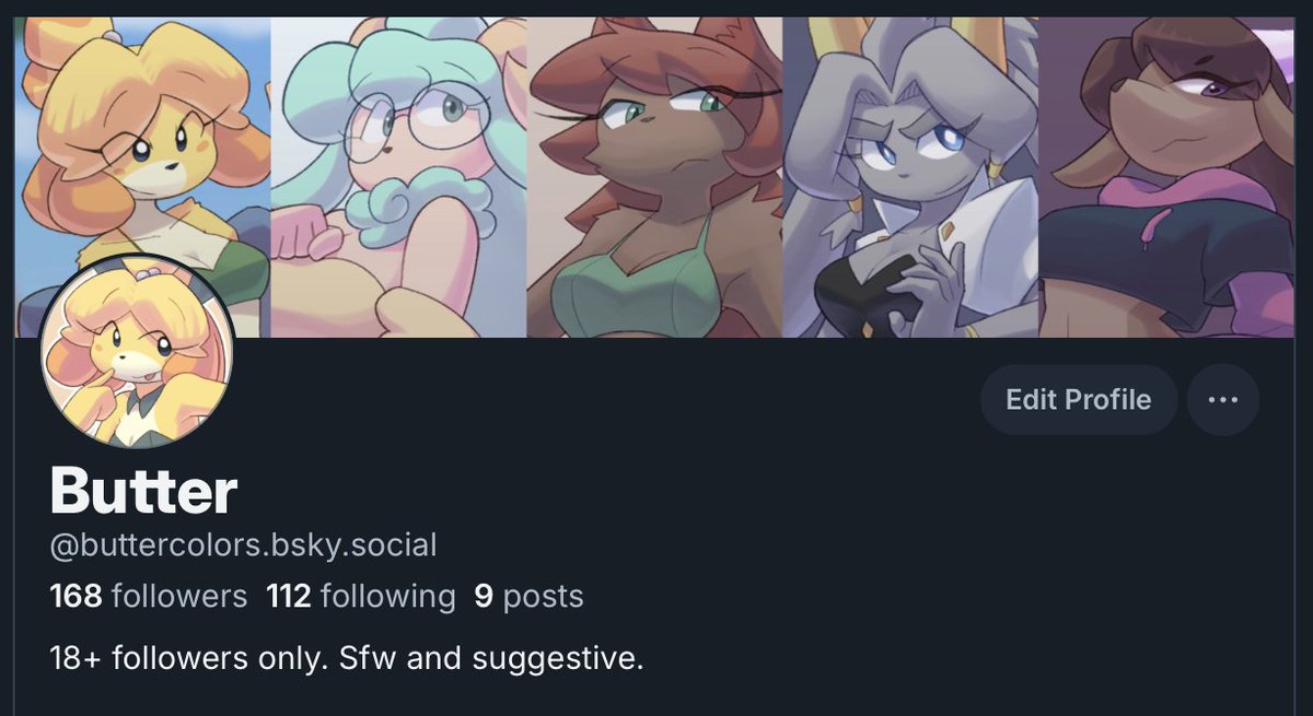 ButterColors's tweet image. I am on the other place now too! 18+ please though.