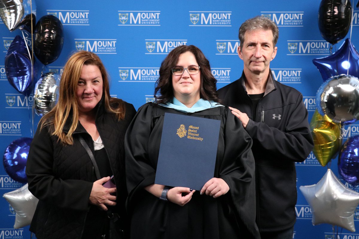 Graduated with my MEd yesterday from <a href="/MSVU_Halifax/">Mount Saint Vincent University</a>, this wouldn’t have been possible without the support of my colleagues who graduated with me, our amazing professors and the support of my family.