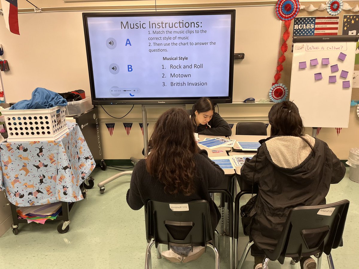Ms. Amshoff (@msamshoff) on Twitter photo Today we focused on 1960s culture. We looked at art, music, created beat poems and learned about women’s rights. It was so much fun! They did such a good job on their poems. I’m so proud of how hard they are working. <a href="/Hall_AISD/">Hall Success Academy</a> Today we focused on 1960s culture. We looked at art, music, created beat poems and learned about women’s rights. It was so much fun! They did such a good job on their poems. I’m so proud of how hard they are working. <a href="/Hall_AISD/">Hall Success Academy</a>