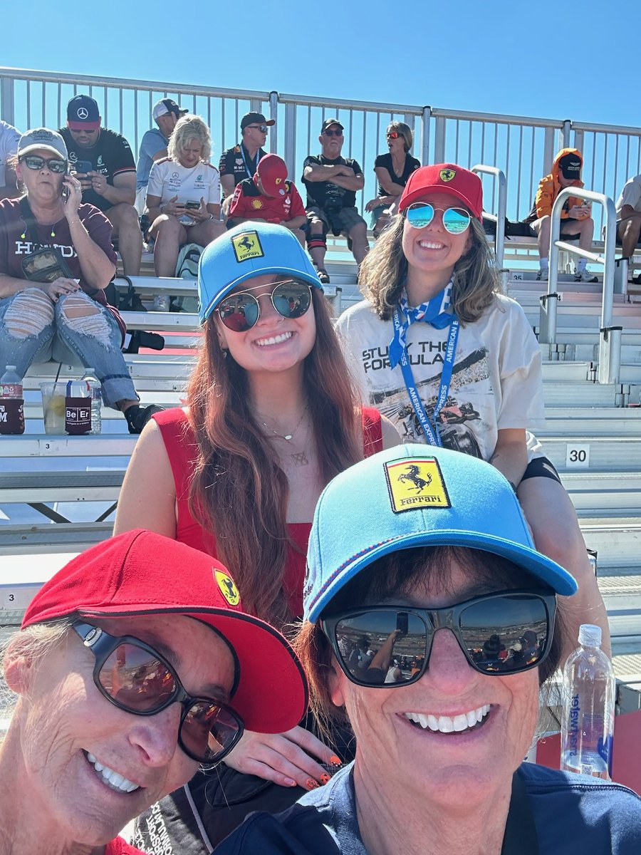 kmullins93's tweet photo. F1 US Grand Prix with the Hickerson family 🫶🏻 one of the most incredible experiences watching the cars all weekend https://t.co/YSMKcqJPaD