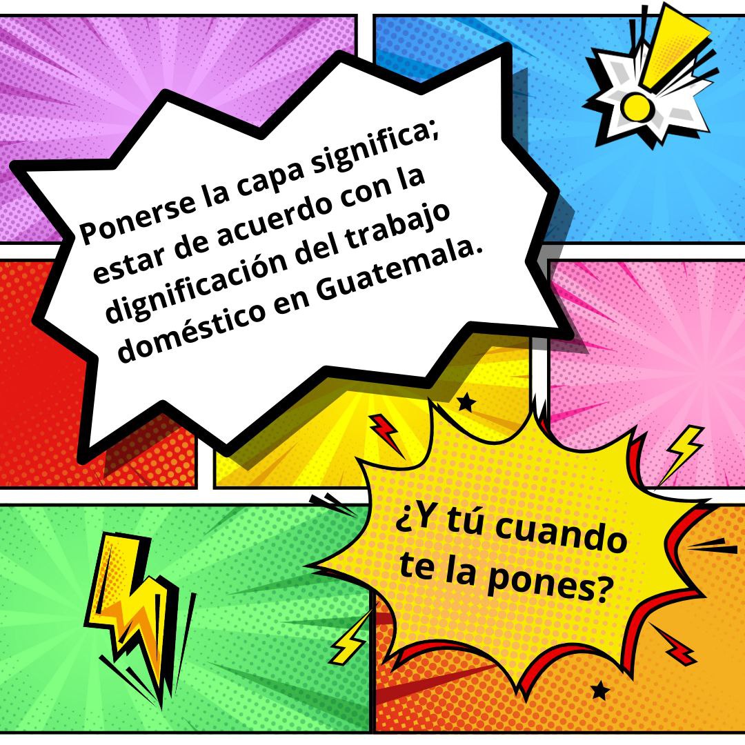#ElSuper189|
✊🏽Sonia Gutiérrez se convierte en la primera heroína de más de 388 mil las trabajadoras domésticas en Guatemala.
Gracias diputada por su compromiso a favor de las trabajadoras domésticas.

¿Y tú te pones la capa?