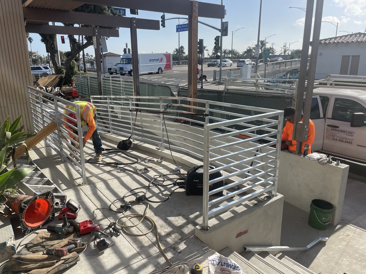 LB Public Works (@lbpublicworks) on Twitter photo Bay Shore <a href="/LBCityLibrary/">Long Beach Public Library</a> Construction Update🚧📚
Currently, we are installing new exterior doors, including automatic doors at the main entrances, new lights, paint, and a ramp are all in progress!
Visit longbeach.gov/bsbp for full details on all the upgrades ! Bay Shore <a href="/LBCityLibrary/">Long Beach Public Library</a> Construction Update🚧📚
Currently, we are installing new exterior doors, including automatic doors at the main entrances, new lights, paint, and a ramp are all in progress!
Visit longbeach.gov/bsbp for full details on all the upgrades !