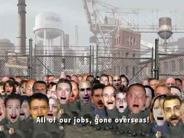 jibjabtwt's tweet image. Did You Know? Some of the heads from the 2-0-5 Year In Review animation are re-used from a scene from Big Box Mart! Look closely!