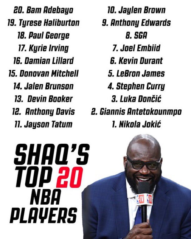 ballsdeepboomin's tweet image. shaq got pg in his top 20 but kawhi ain’t on there #yeahok