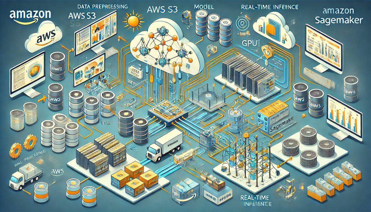 🚀 Nouvel article : Déployez vos modèles ML avec Amazon SageMaker !

📊 Entraînement, S3, déploiement 
🧠 Cas pratique : reconnaissance de chiffres 
🔗 Workflow complet expliqué étape par étape

Bonne lecture !
Lien : blog.cockpitio.com/artificial-int…
#MLOps #AI #Cloud #DevOps