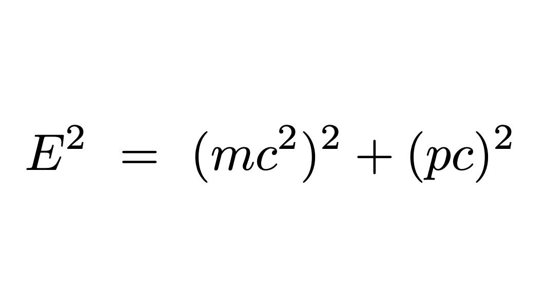 readtw271's tweet photo. “Here's the extra piece of physics you need to get the right answer: the full equation is E2 = (pc)^2 + (mc^)^2. Light has no mass, but it does have momentum, which is called p.
If we use m = 0 in the full equation and calculate E, we get E = pc. “
https://t.co/HWqJZhDqOh https://t.co/1rhsZeNE1R