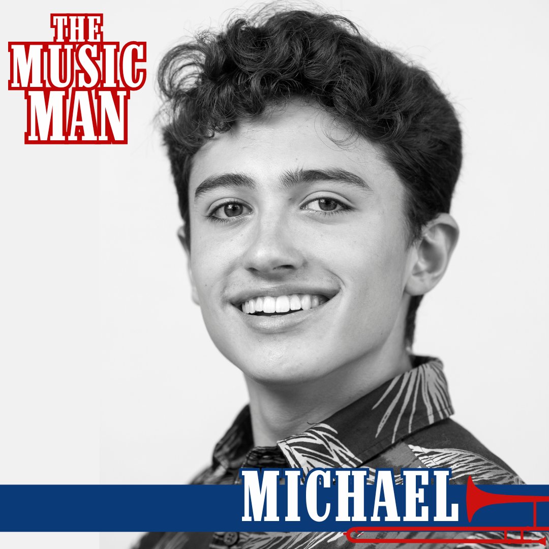 Meet Michael! Michael is performing in West Ottawa High Schools' production of The Music Man! Tickets are on sale now at wotix.ludus.com or you can click the link in our bio! #WOHSMusicMan #wotheater