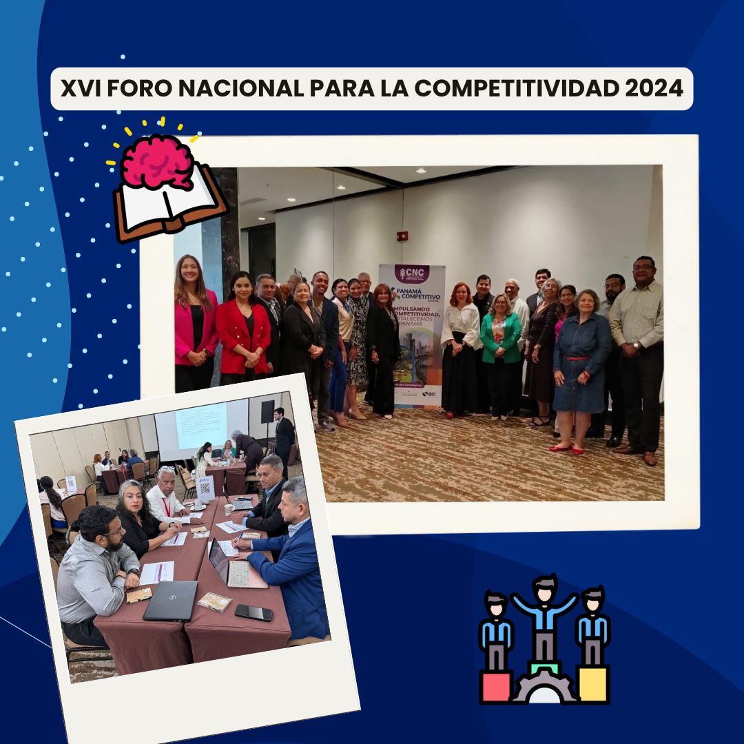 ¡Orgullosos de nuestra representación en el XVI Foro Nacional para la Competitividad 2024!
En cual nos representó ell profesor Raúl López.🌍💼