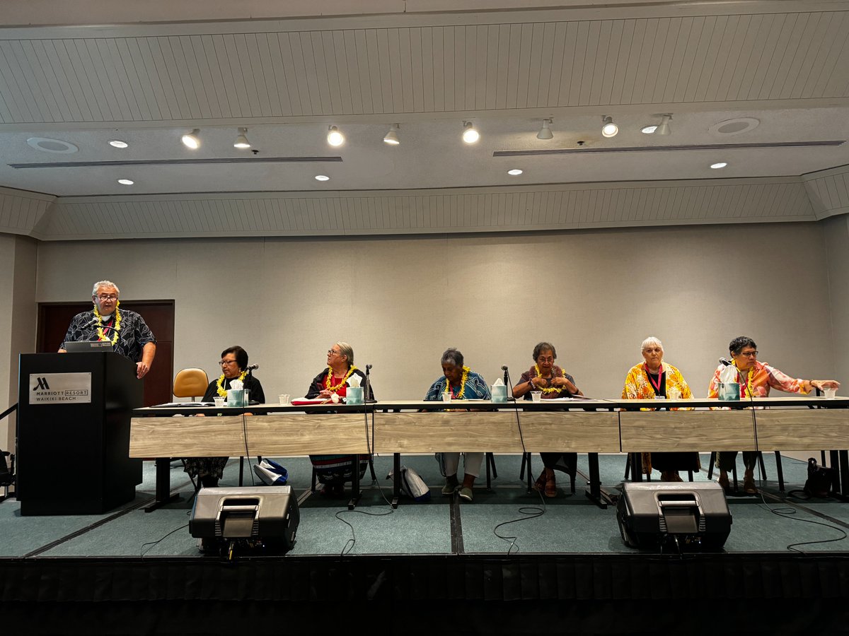IIDRNConference's tweet photo. Day 2 of #IIDRN24 started with Honoring Elders Knowledge: #Elders from #Australia, #Canada, #Hawaii, #NewZealand and the Continental #USA. We are lucky to receive their experiences and knowledge https://t.co/PgNZlR2UXM