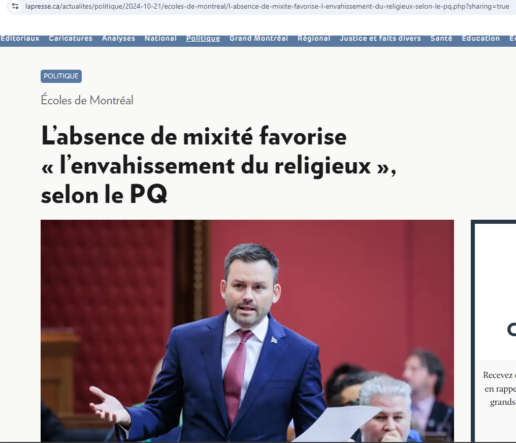 markboucher00's tweet photo. Nouveau chapitre dans la course à quel parti politique sera le plus intolérant entre le parti québécois et la CAQ. #polqc #intolerants #partiquebecois #caq https://t.co/mSfbvmlTD5