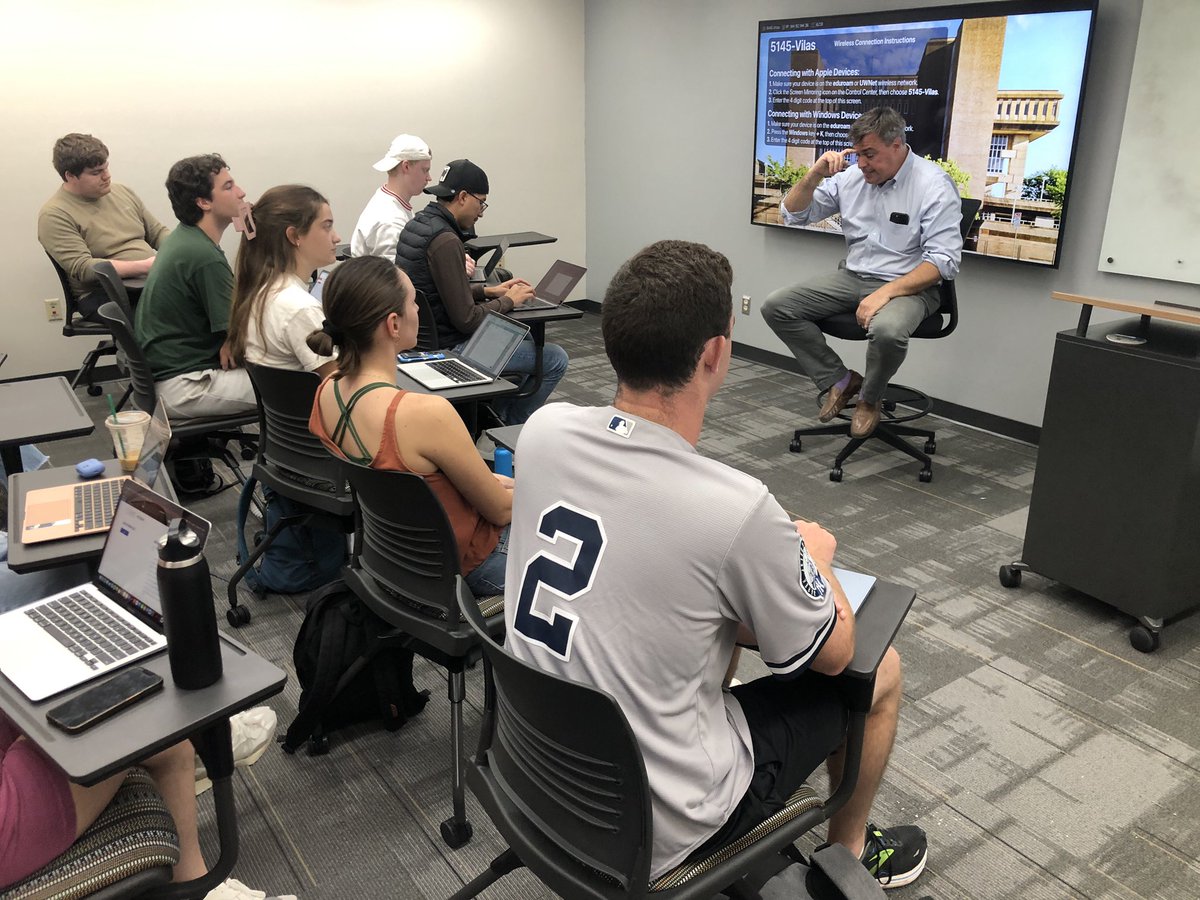 Adam Schrager (@aschrager) on Twitter photo Thanks to <a href="/jmart/">Jonathan Martin</a> for making time for our <a href="/uw_sjmc/">UW-Madison SJMC</a> students today. “We need curious people in journalism. People who want to know the whys and hows of politics.” Thanks to <a href="/jmart/">Jonathan Martin</a> for making time for our <a href="/uw_sjmc/">UW-Madison SJMC</a> students today. “We need curious people in journalism. People who want to know the whys and hows of politics.”
