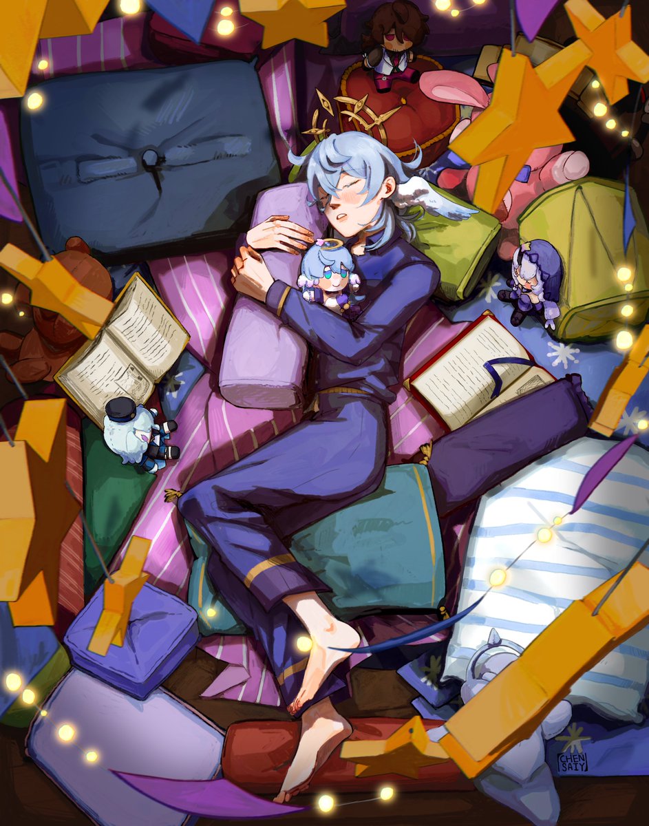 chensaiy's tweet image. I'm living in my own little world.
I'm happy there, it's okay.
- John P. Read
#Sunday #SundayHSR #Honkai_Star_Rail