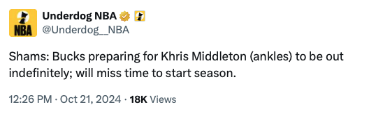 Two days apart. Getting the Doc Rivers experience early this year.