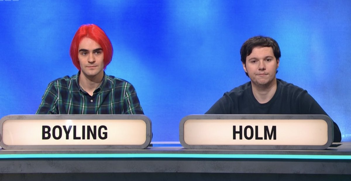 When I put the heating on. #universitychallenge