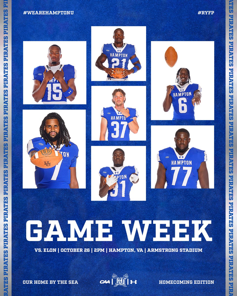 Back home. Homecoming Week. Let’s get it!💪🏾

#WeAreHamptonU #RYFP