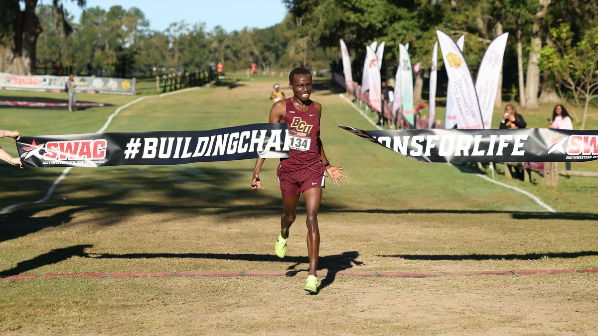 theswac's tweet photo. ππ'π¦. π. ππ₯ππ¦ππ ππ‘. βοΈ
Congratulations to Bethune-Cookmanβs, Victor Kibet on being named the SWAC Menβs Cross Country Runner of the Year!
#SWACMXC | #BuildingChampionsForLife https://t.co/u6PnFymEeP