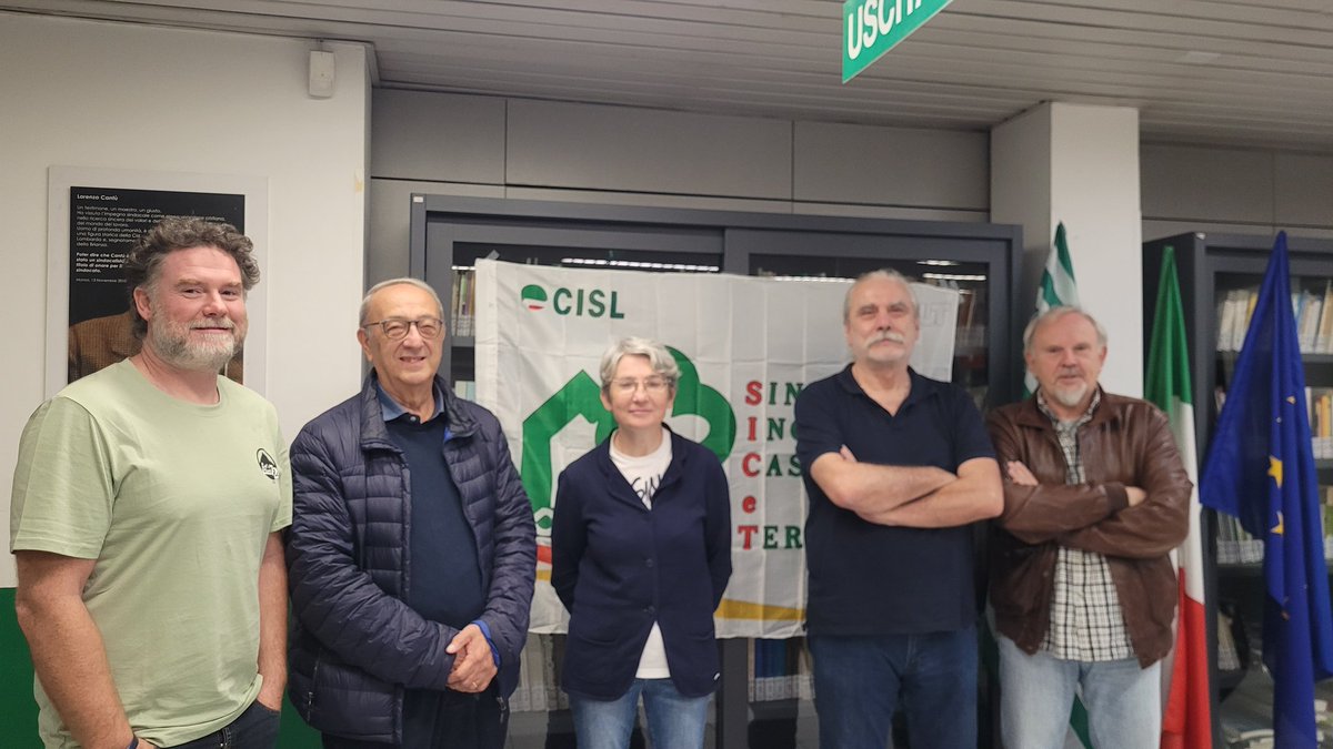 Cisl Monza Lecco (@leccomonza) on Twitter photo ๐ก๐๐ผ๐๐ฎ ๐ฆ๐ฒ๐ด๐ฟ๐ฒ๐๐ฒ๐ฟ๐ถ๐ฎ ๐ฝ๐ฒ๐ฟ ๐ถ๐น ๐ฆ๐ถ๐ป๐ฑ๐ฎ๐ฐ๐ฎ๐๐ผ ๐ถ๐ป๐พ๐๐ถ๐น๐ถ๐ป๐ถ ๐ฑ๐ฒ๐น๐น๐ฎ ๐๐๐ฆ๐ ๐ ๐ผ๐ป๐๐ฎ ๐๐ฟ๐ถ๐ฎ๐ป๐๐ฎ ๐๐ฒ๐ฐ๐ฐ๐ผ
Il Direttivo del SICET CISL Monza Brianza Lecco ha eletto Danilo Taino come nuovo Segretario Generale.
monzalecco.lombardia.cisl.it/?p=16753 ๐ก๐๐ผ๐๐ฎ ๐ฆ๐ฒ๐ด๐ฟ๐ฒ๐๐ฒ๐ฟ๐ถ๐ฎ ๐ฝ๐ฒ๐ฟ ๐ถ๐น ๐ฆ๐ถ๐ป๐ฑ๐ฎ๐ฐ๐ฎ๐๐ผ ๐ถ๐ป๐พ๐๐ถ๐น๐ถ๐ป๐ถ ๐ฑ๐ฒ๐น๐น๐ฎ ๐๐๐ฆ๐ ๐ ๐ผ๐ป๐๐ฎ ๐๐ฟ๐ถ๐ฎ๐ป๐๐ฎ ๐๐ฒ๐ฐ๐ฐ๐ผ
Il Direttivo del SICET CISL Monza Brianza Lecco ha eletto Danilo Taino come nuovo Segretario Generale.
monzalecco.lombardia.cisl.it/?p=16753