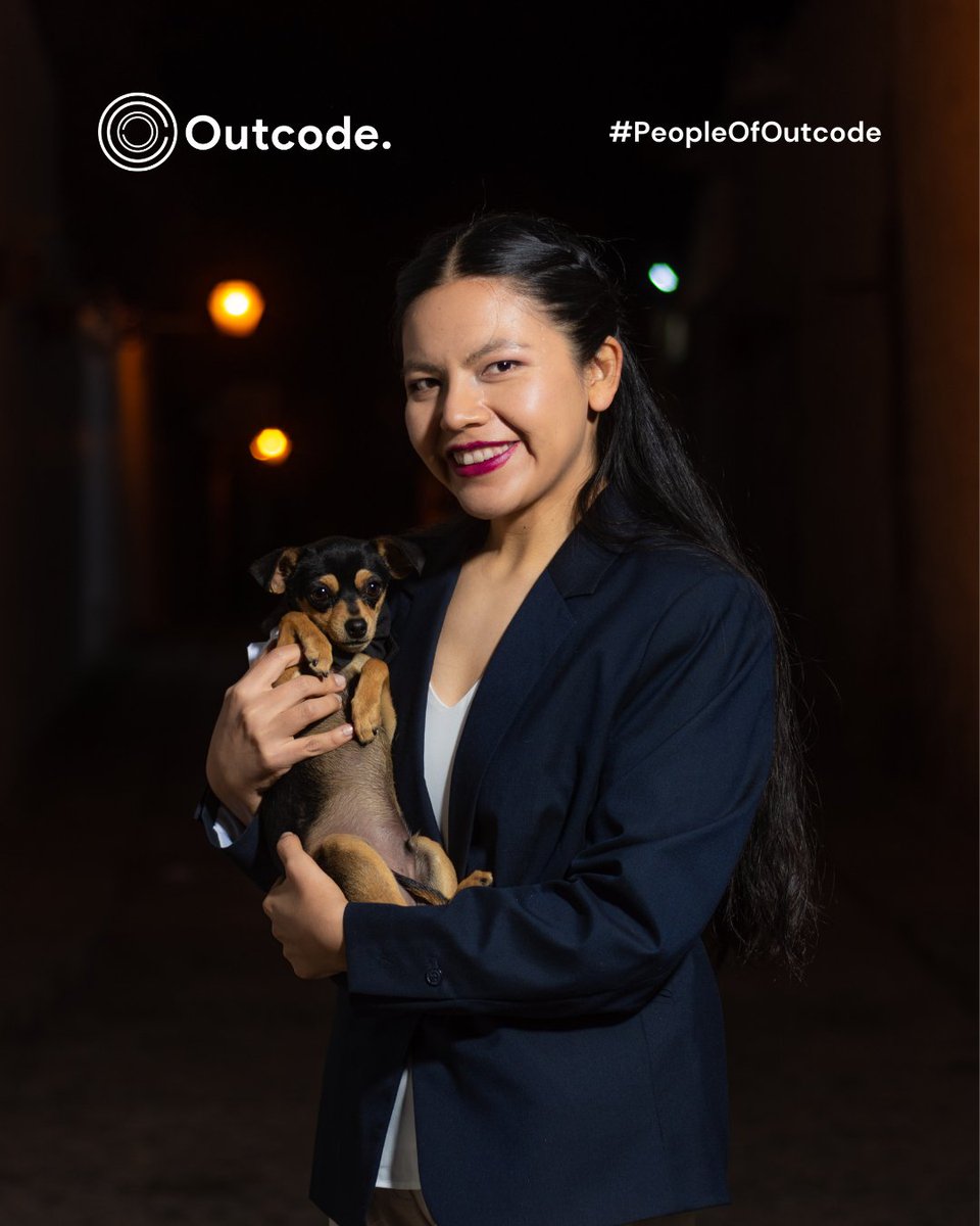 OutCodeSoftware's tweet image. Meet Mila Pacompia, a talented software engineer from Peru with expertise in backend development using Python and frontend work with JavaScript and Vue. Outside of work, Mila enjoys staying active by going to the gym and engaging in extreme sports. #PeopleofOutcode #TechTalents