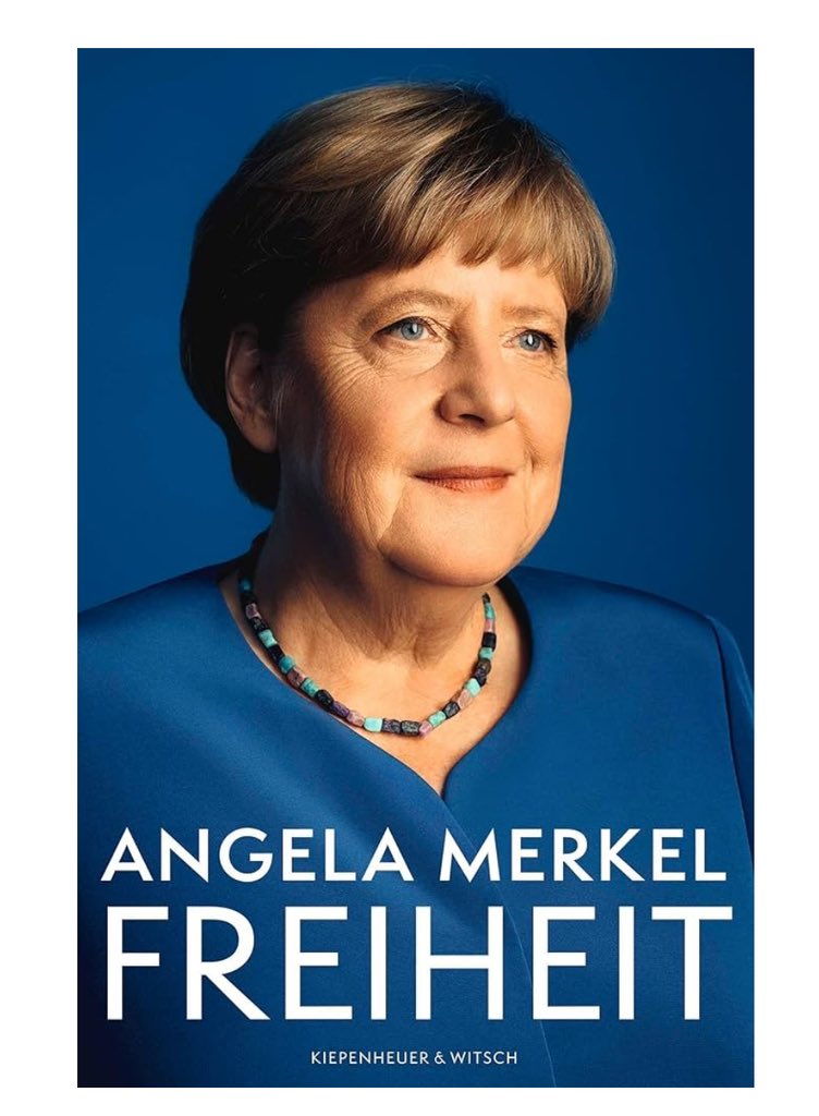 Publication des Mémoires d'Angela Merkel ("Freiheit" : "Liberté") le 25 novembre : un événement très attendu en 🇩🇪 et ailleurs.