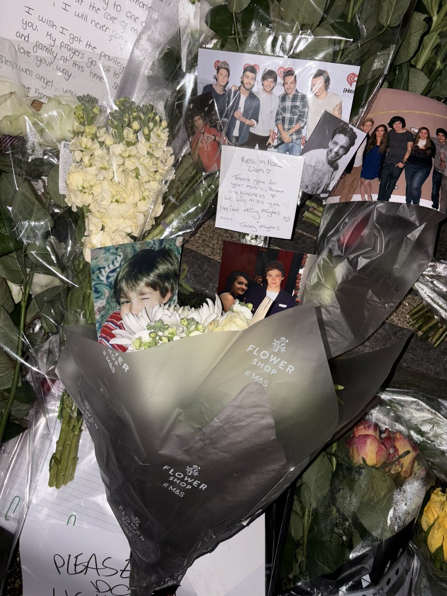 bripassaro's tweet photo. Thank you to the girls that came over to hug me, support me and ask me if I was okay. This is why I fell in love with this fandom ❤️‍🩹

Liam, thank you for everything. I am sorry we failed you. 

#liampaynememoriallondon #liampaynememorial https://t.co/XjSJ66d2sp